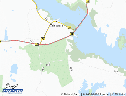 Kaart MICHELIN Metsara - ViaMichelin