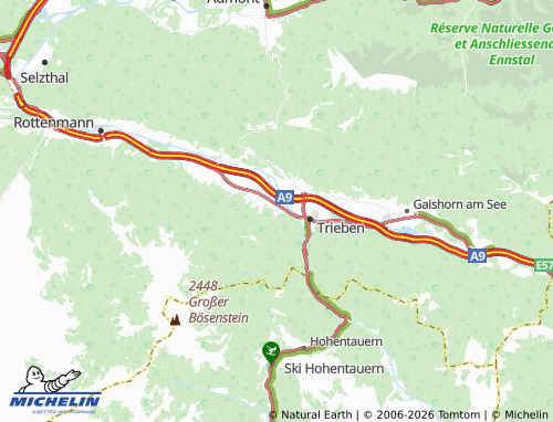 Mappa MICHELIN Schwarzenbach - ViaMichelin