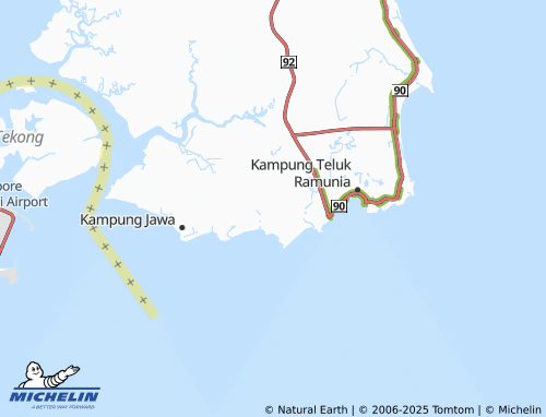 MICHELIN Kampung Buloh map - ViaMichelin