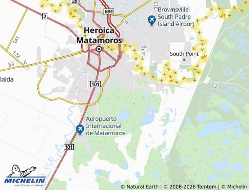 Mapa MICHELIN Terra Nova - ViaMichelin