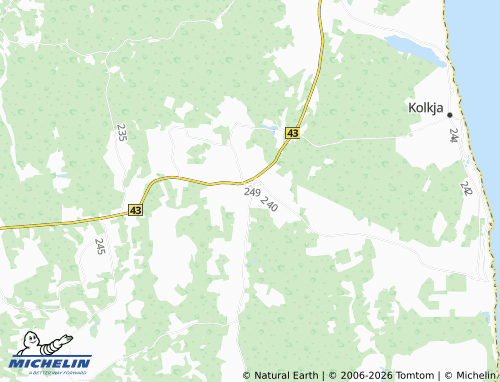 Mapa MICHELIN Koosa - ViaMichelin