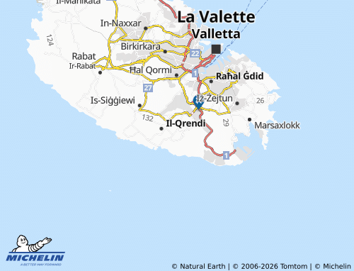 MICHELIN-Landkarte Iż-Żurrieq - ViaMichelin