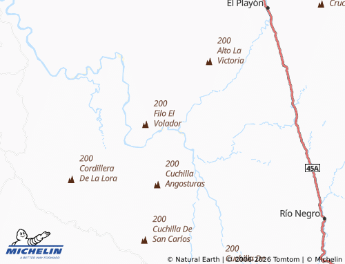 Mapa MICHELIN Vanegas - ViaMichelin