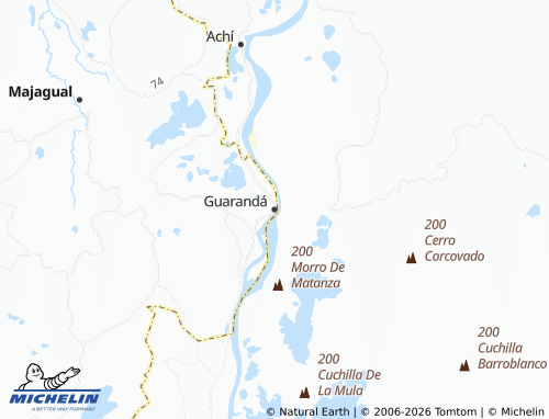 Carte MICHELIN Guarandá - ViaMichelin