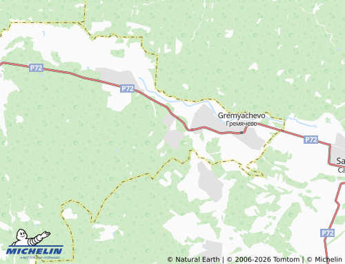 MICHELIN-Landkarte Melyayevo - ViaMichelin