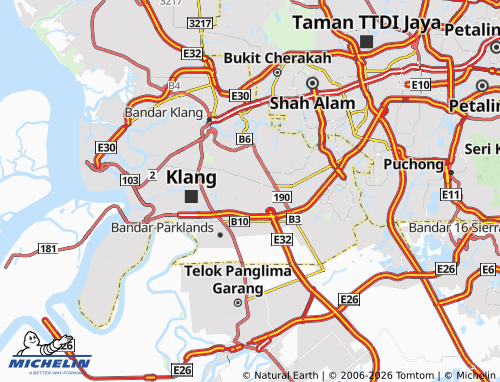 MICHELIN Taman Millenium Sentosa map - ViaMichelin