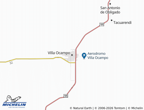 Mappa MICHELIN Villa Ocampo - ViaMichelin