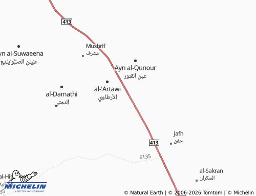 Carte MICHELIN al-Sir - ViaMichelin