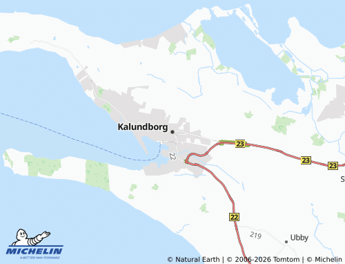 MICHELIN-Landkarte Kalundborg - ViaMichelin