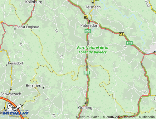 MICHELIN Hochgart map - ViaMichelin