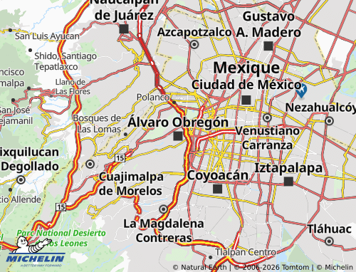 Mappa MICHELIN Alvaro Obregón - ViaMichelin