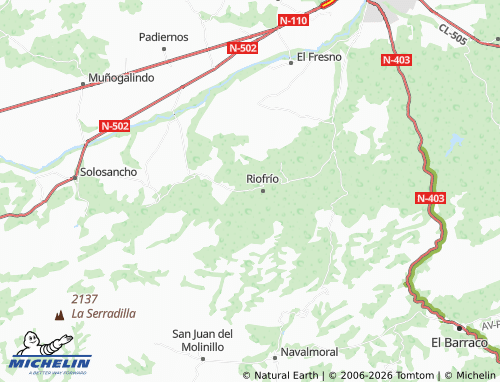 Mappa MICHELIN Escalonilla - ViaMichelin
