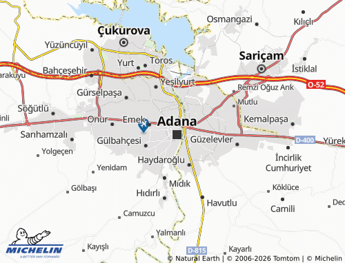Mappa MICHELIN Seyhan - ViaMichelin