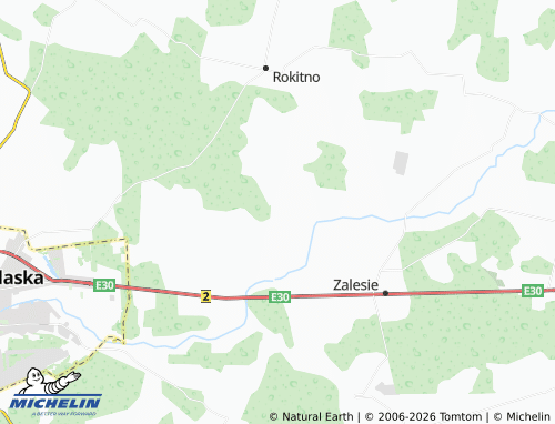 Mapa MICHELIN Husinka - ViaMichelin
