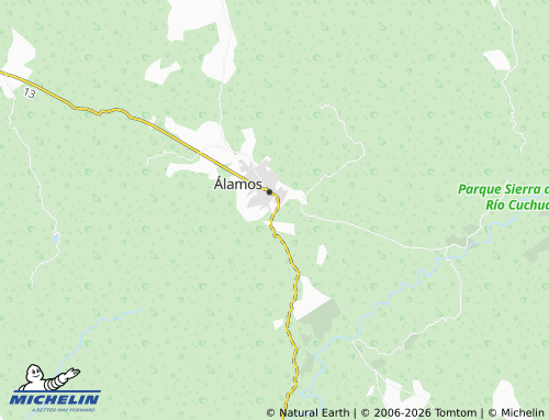 Mappa MICHELIN Balneario El Camuco - ViaMichelin