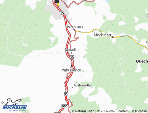 MICHELIN La Purísima map - ViaMichelin
