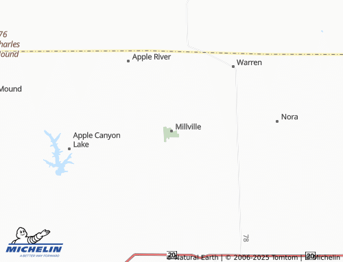 MICHELIN Millville map - ViaMichelin