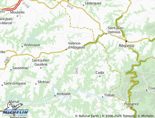 MICHELIN Le Tarroux map - ViaMichelin