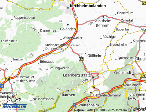 MICHELIN Münsterhof map - ViaMichelin