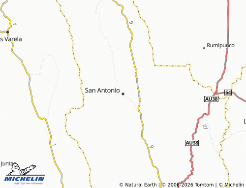 MICHELIN San Antonio map - ViaMichelin