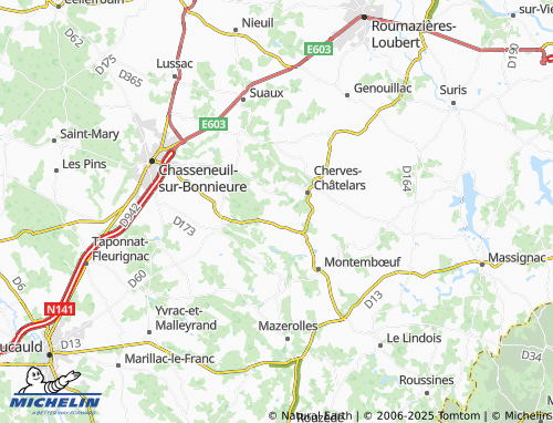 MICHELIN-Landkarte Saint-Pierre - ViaMichelin