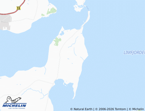 MICHELIN Søgårde map - ViaMichelin