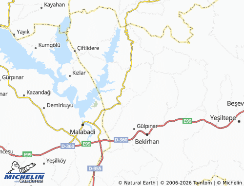 Mappa MICHELIN Eskice - ViaMichelin