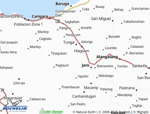 MICHELIN Anibongan map - ViaMichelin