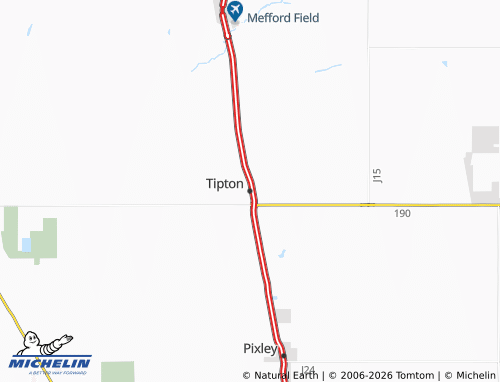 Mappa MICHELIN Tipton - ViaMichelin