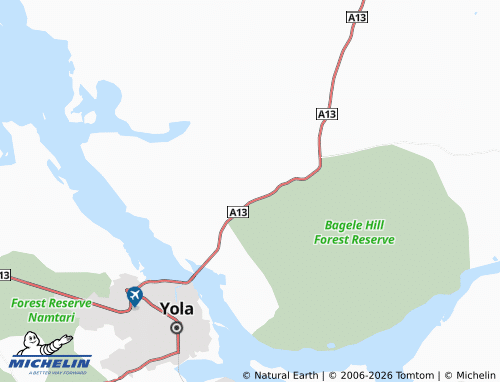 Mappa MICHELIN Sangere Adamou - ViaMichelin