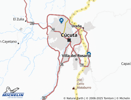 MICHELIN La Floresta map - ViaMichelin