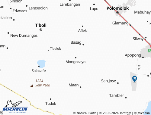 MICHELIN Mongocayo map - ViaMichelin