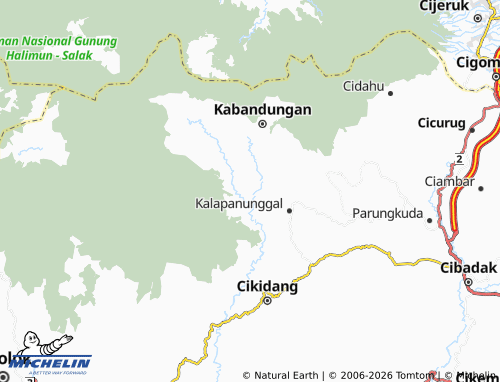 Carte MICHELIN Tugubandung - ViaMichelin