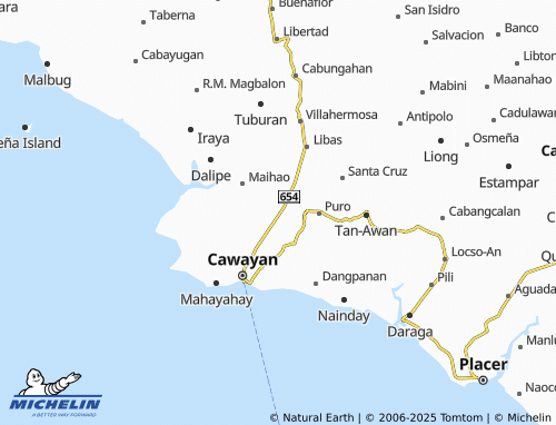 MICHELIN San Vicente map - ViaMichelin