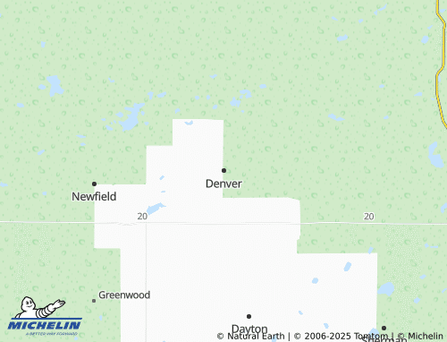 MICHELIN Denver map - ViaMichelin