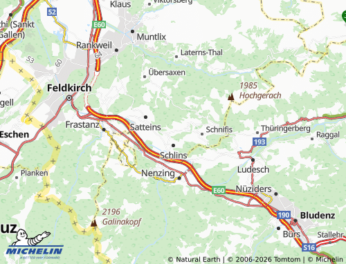 Mapa MICHELIN Röns - ViaMichelin