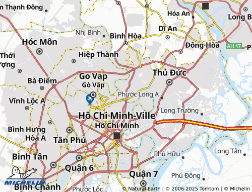 Mapa MICHELIN Hiệp Bình Chánh - ViaMichelin