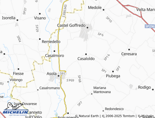 Carte MICHELIN Castelnuovo - ViaMichelin
