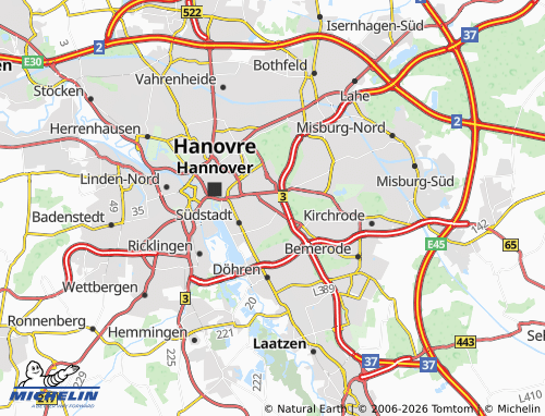 MICHELIN Bult map - ViaMichelin
