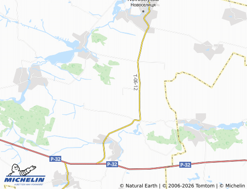 MICHELIN Radisne map - ViaMichelin