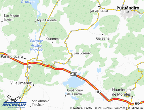 Mapa MICHELIN San Lorenzo - ViaMichelin