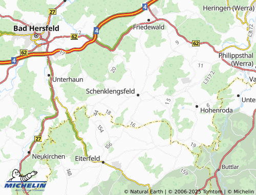 MICHELIN-Landkarte Konrode - ViaMichelin