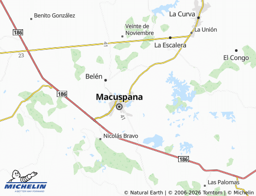 Mapa MICHELIN Niños Héroes - ViaMichelin