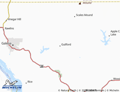 Mappa MICHELIN Guilford - ViaMichelin