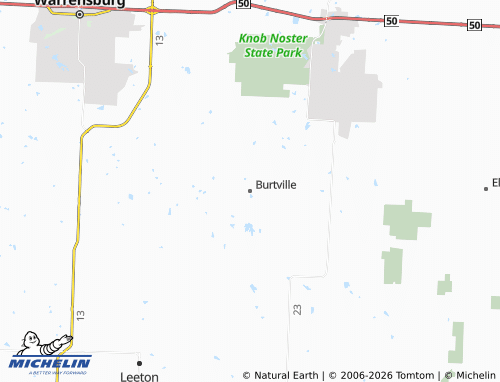 Mapa MICHELIN Burtville - ViaMichelin