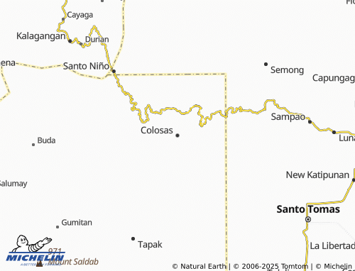 MICHELIN Colosas map - ViaMichelin