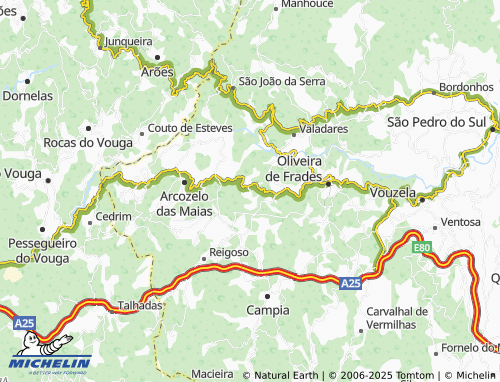 Carte MICHELIN Nespereira - ViaMichelin