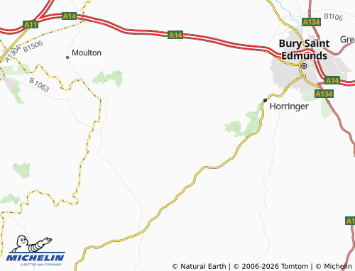 Carte MICHELIN Hargrave - ViaMichelin