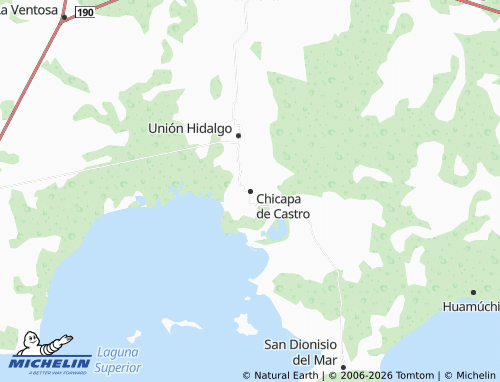 Mapa MICHELIN Chicapa de Castro - ViaMichelin
