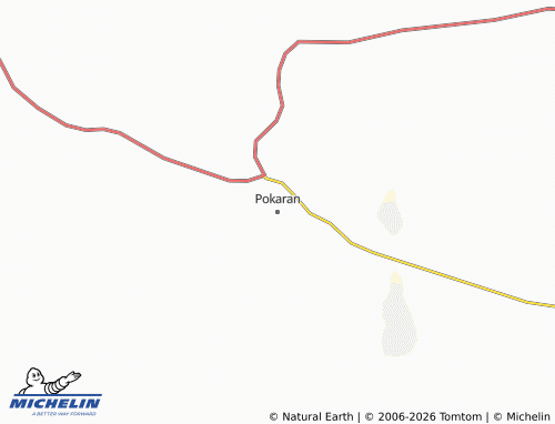 Mappa MICHELIN Pokaran - ViaMichelin